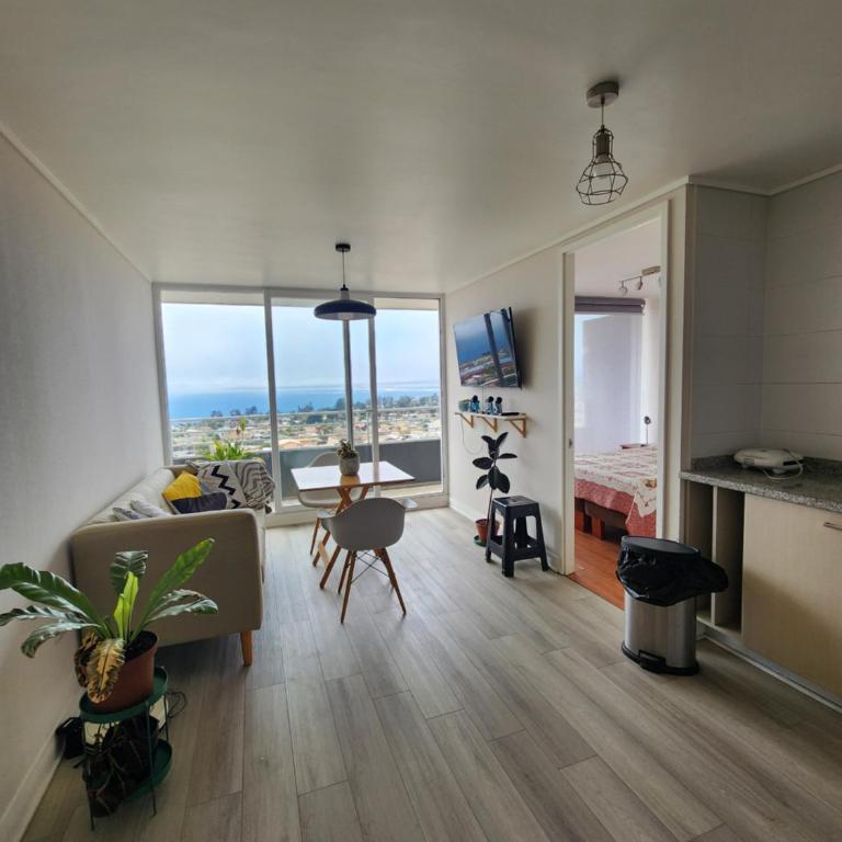 2 dormitorios 2 baños con vista al mar y estacionamiento - Two-Bedroom Apartment - 2