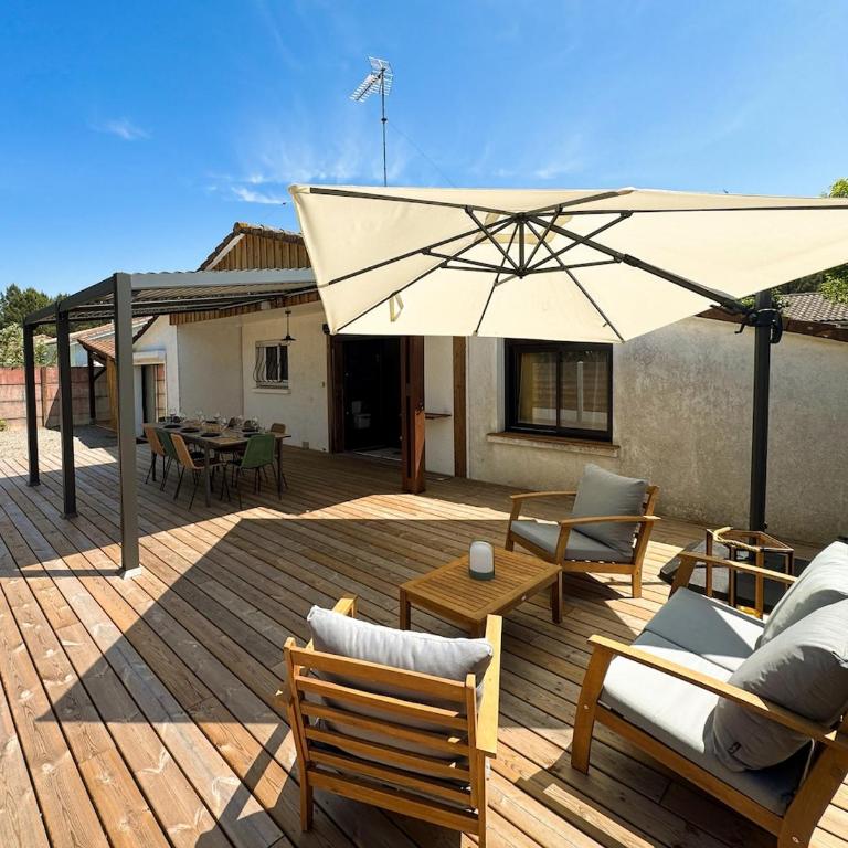 La Familha - jacuzzi - Andernos - Villa - 2