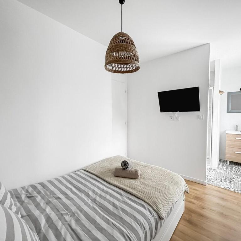 Télétravail · 4 suites (sdb) · Bureaux · Terrasse - Villa - 19