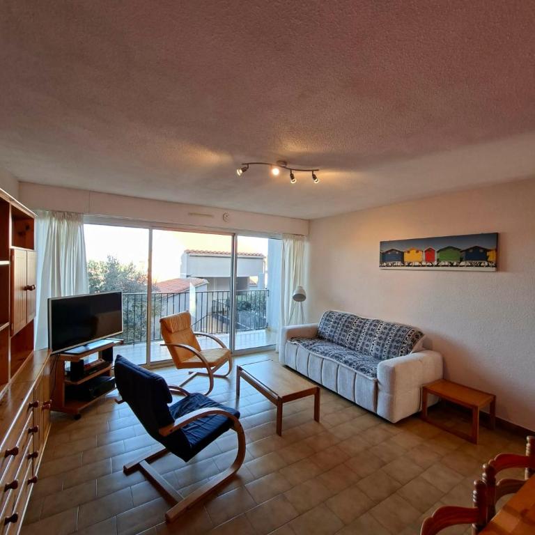 4SOM5- Appartement T2 avec jolie vue sur les collines - Appartement 1 Chambre avec Terrasse - 7