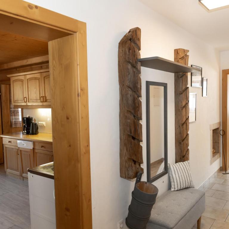 ZuHaus Gruab - Dog Friendly Tyrolean Apartment with fireplace Wildschönau Premiumcard - Apartment mit 1 Schlafzimmer, Balkon und Bergblick - 10