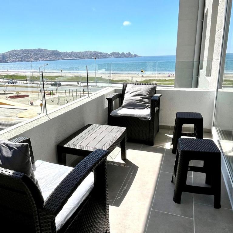 Departamento Premium Nuevo en Primera Linea, Frente al Mar, Vista Unica - Two-Bedroom Apartment with Balcony and Sea View - 1