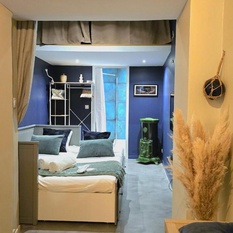 Azzurella - Suberbe T2 tout neuf, à 3min du vieux port avec parking inclus - BY AURAconciergerie - Deluxe Apartment mit 1 Schlafzimmer - 12