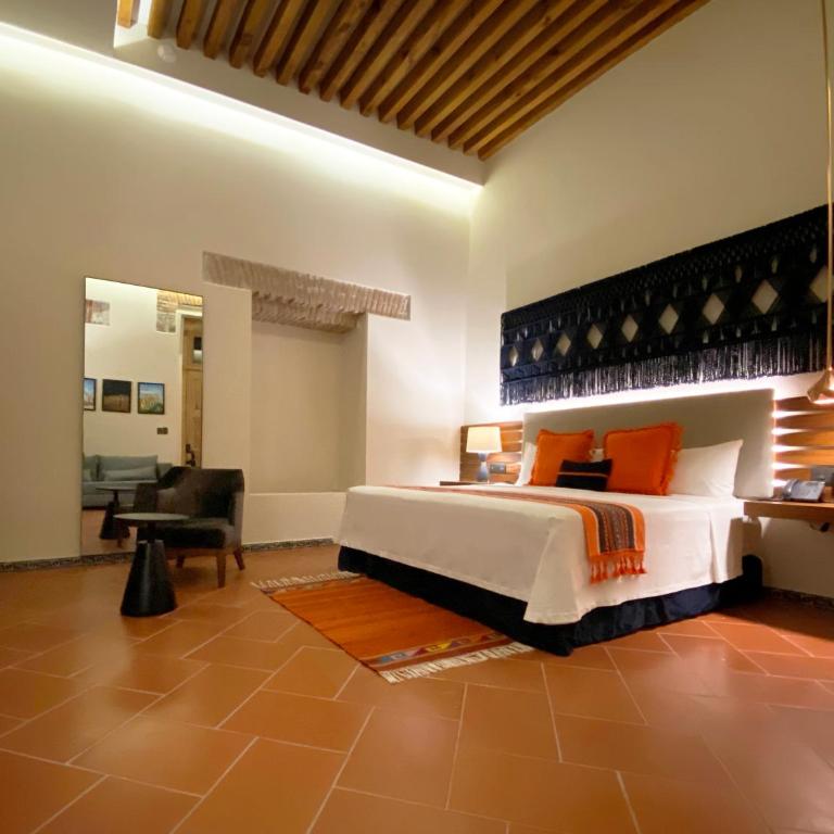 Casa Azulai Puebla Hotel Boutique - Habitación Doble adaptada para personas con movilidad reducida - 3