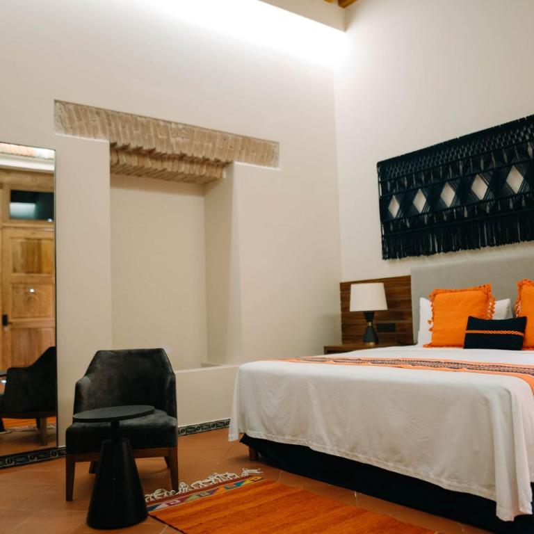Casa Azulai Puebla Hotel Boutique - Habitación Doble adaptada para personas con movilidad reducida - 5
