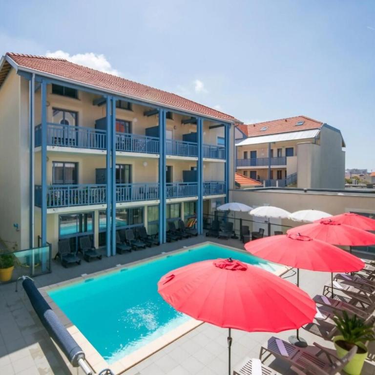 Superbe duplex à Biscarrosse Plage avec piscine, parking privé et océan à pied - Appartement 2 Chambres - 2