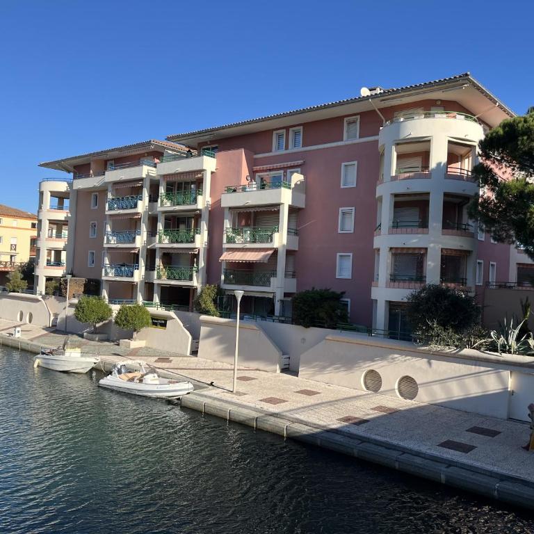 Port Frejus Le Nautica T2-3 capacite 4-5 p - Apartment mit 2 Schlafzimmern und Terrasse - 5
