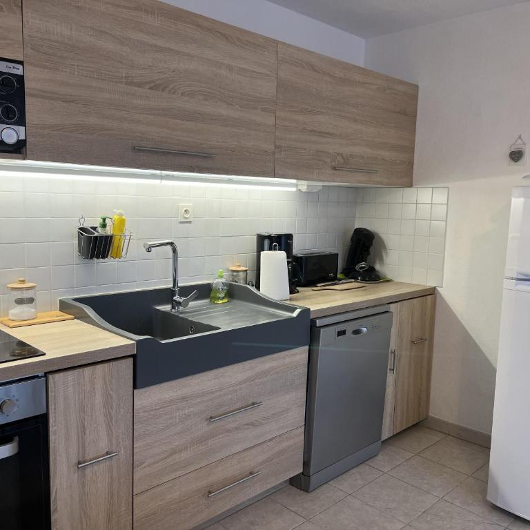 Port Frejus Le Nautica T2-3 capacite 4-5 p - Apartment mit 2 Schlafzimmern und Terrasse - 13