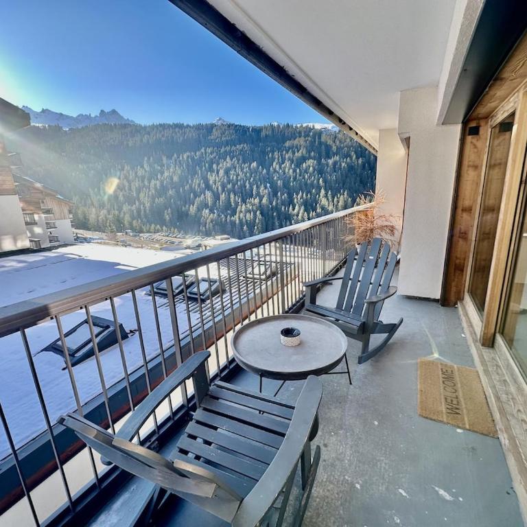 NEW 4 pp design appartment, ski in-out, mountain view - Apartment mit 1 Schlafzimmer - 10