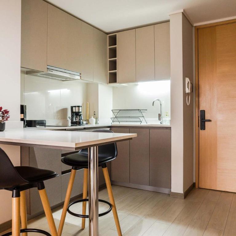 Stylish 1BR Retreat in Santiago Modern Comfort for 3 - Apartment - 5