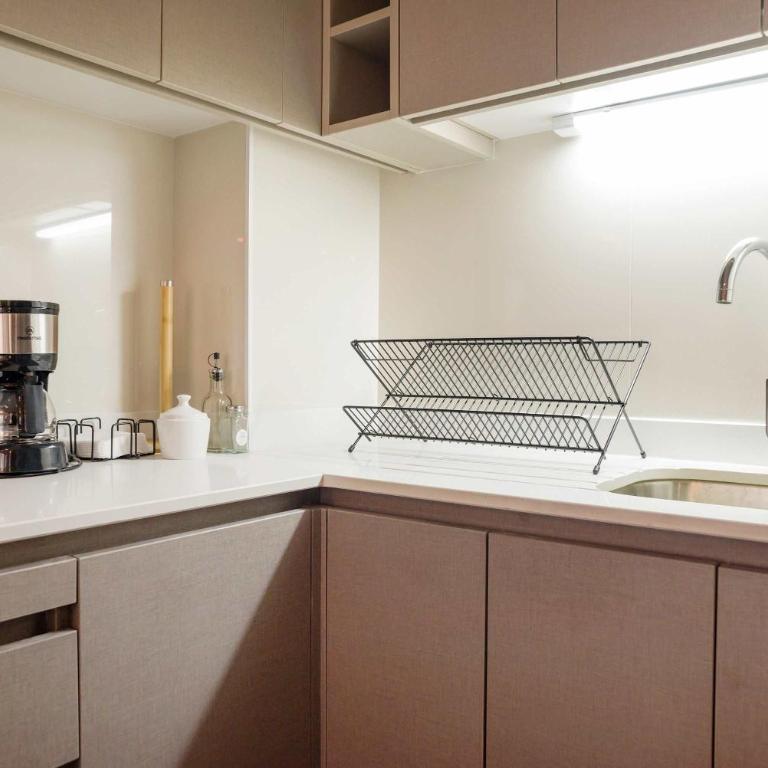 Stylish 1BR Retreat in Santiago Modern Comfort for 3 - Apartment - 14