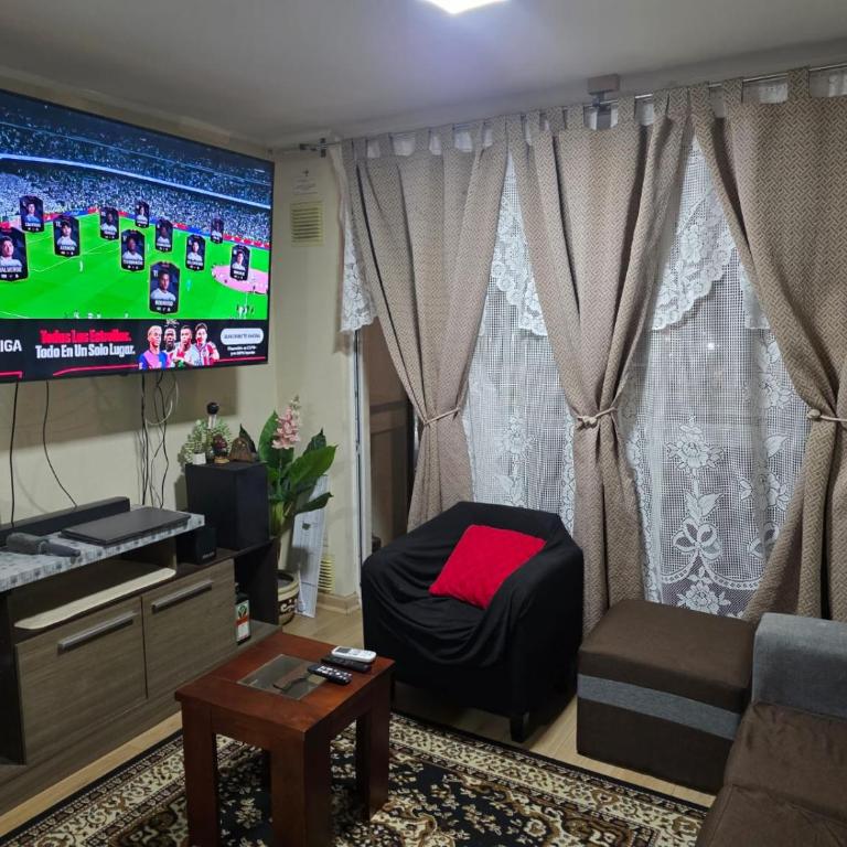 Departamento full amoblado villarrica - Apartamento de 3 dormitorios - 1