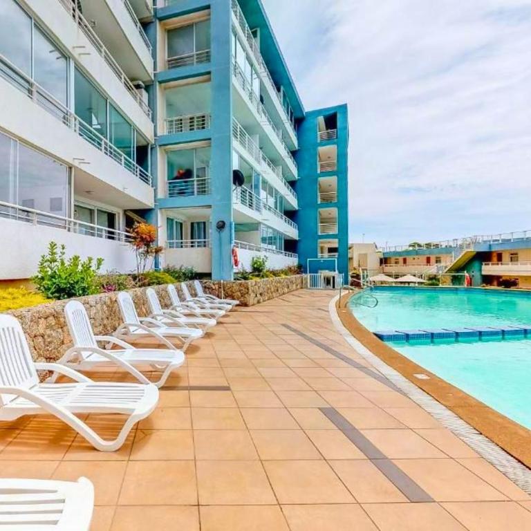departamento frente a playa Los Lilenes - Two-Bedroom Apartment - 14