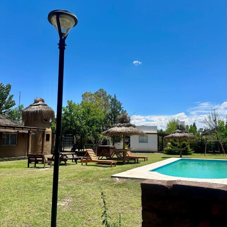 Complejo de Cabañas CABLE A TIERRA Cabaña Bonarda mono ambiente - Casa con 1 dormitorio - 5