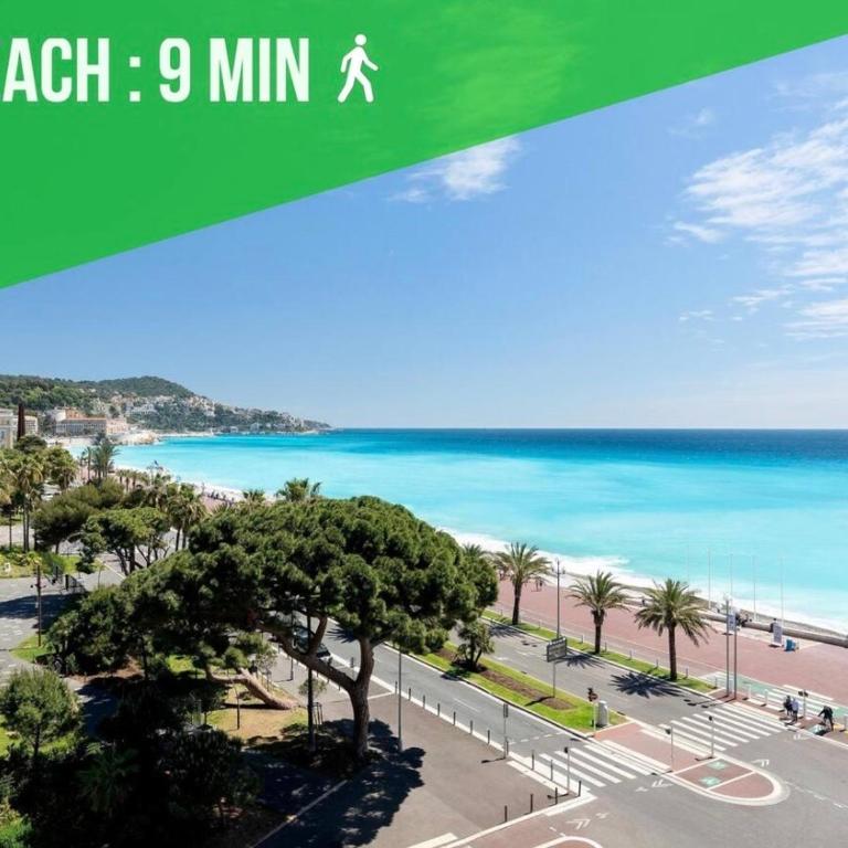Votre grand COCON Niçois Appart Vue Mer - Appartement 2 Chambres - Vue sur Mer - 28
