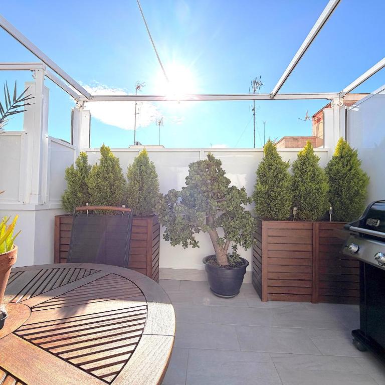 Atico con terraza privada , a 100 metros de playa Levante Santa Pola - Apartamento de 1 dormitorio - 48