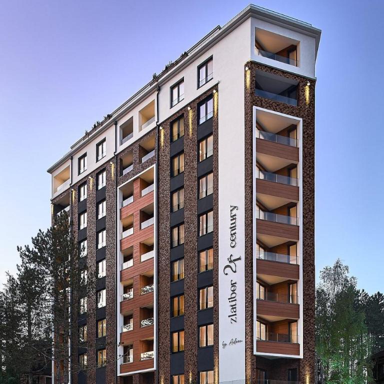 21st Century Zlatibor Residence - Luxury Apartment with View and Garage - Two-Bedroom Apartment with Terrace - 2