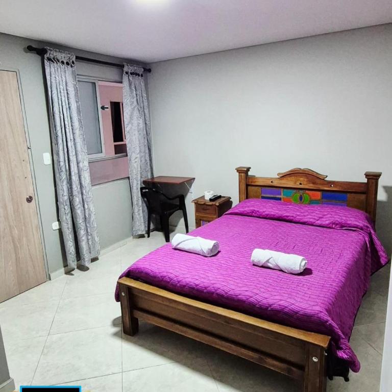 Paraíso Hotel Ubaté - Habitación Individual con baño privado - 4