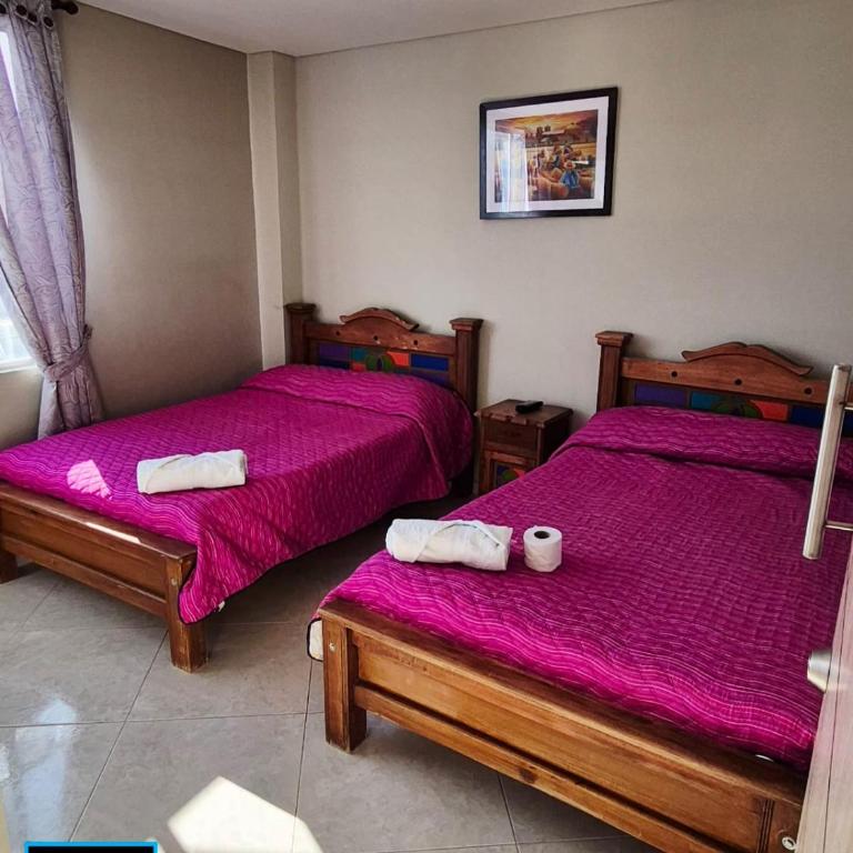 Paraíso Hotel Ubaté - Habitación Doble - 2 camas - 3