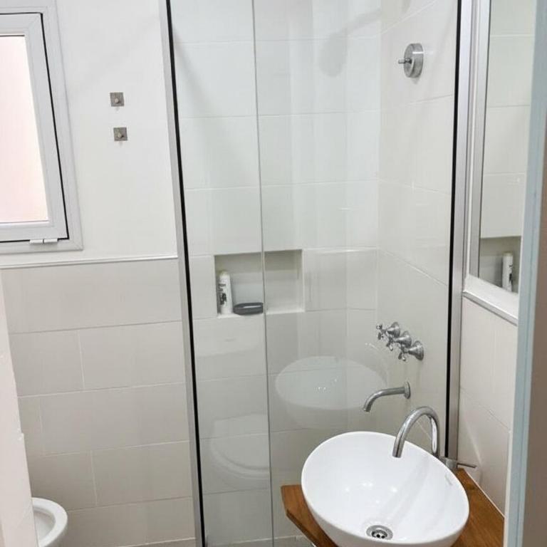 Calido Monoambiente frente a la playa! - Studio Apartment with One Double Bed - 9