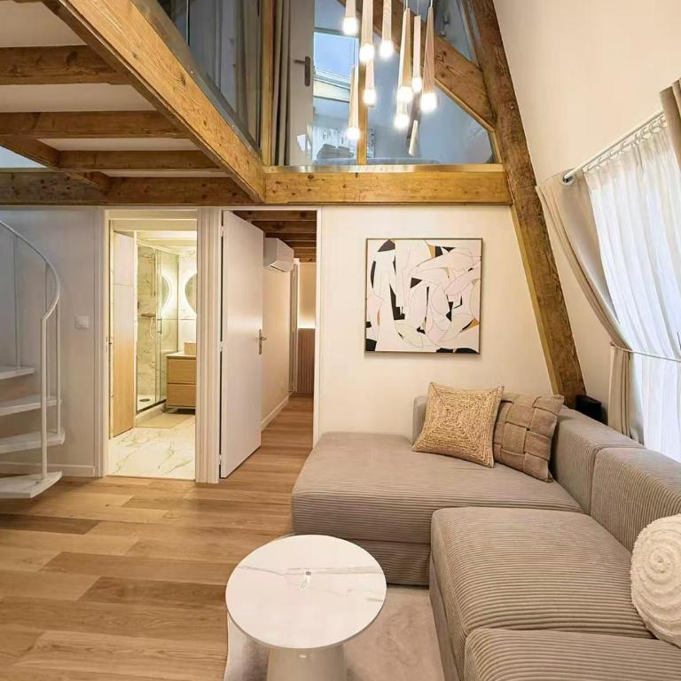 Architect Renovated Family Duplex 4 bedrooms Opéra Lafayette AC 9p CCTV in Common Areas - Appartement de Grand Standing 4 Chambres - 7