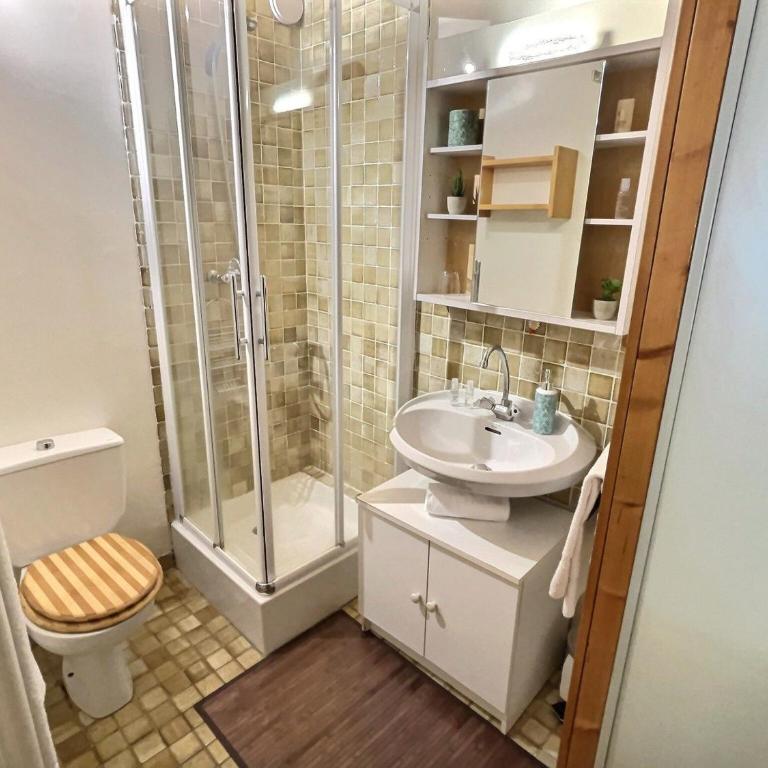 Studio mezzanine à Val d'Isère pour 3 pers. avec animaux & parking couvert - FR-1-411-1019 - Studio - 6