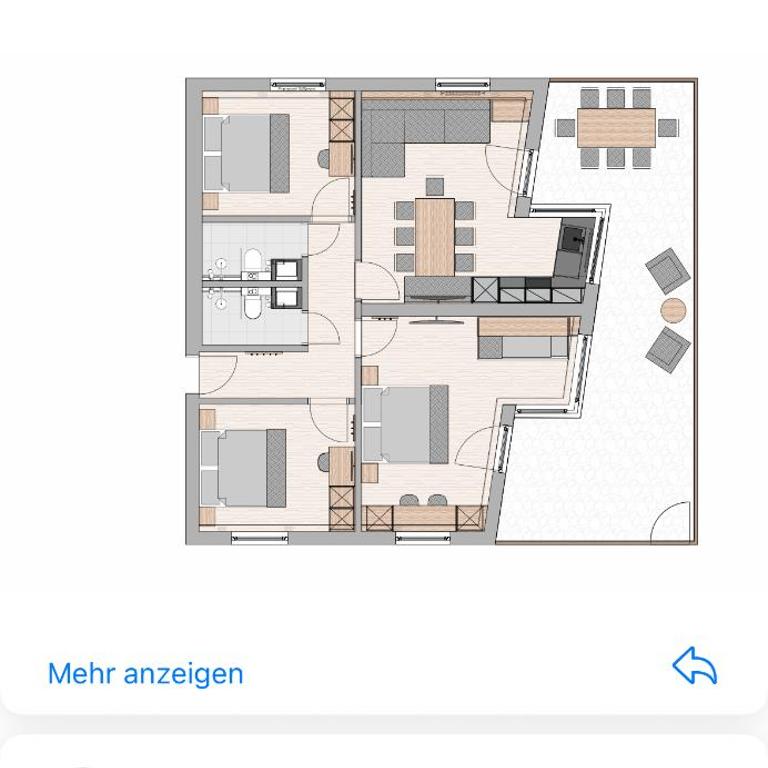 Appartements Laura - Apartment mit 3 Schlafzimmern - 14