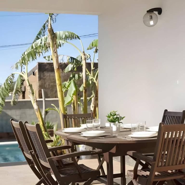 Villa con piscina privada Barbacoa en Conil - Casa - 21