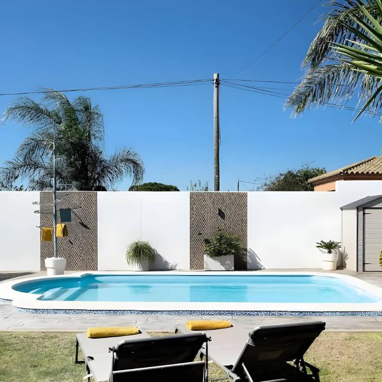 Villa con piscina privada Jardin Barbacoa Conil - Casa - 2