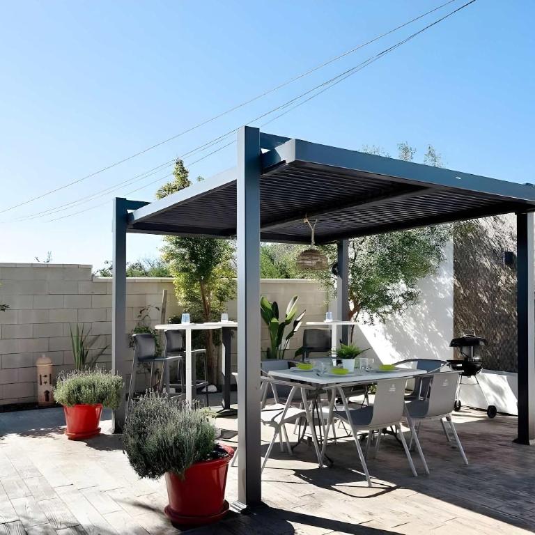 Villa con piscina privada Jardin Barbacoa Conil - Casa - 10