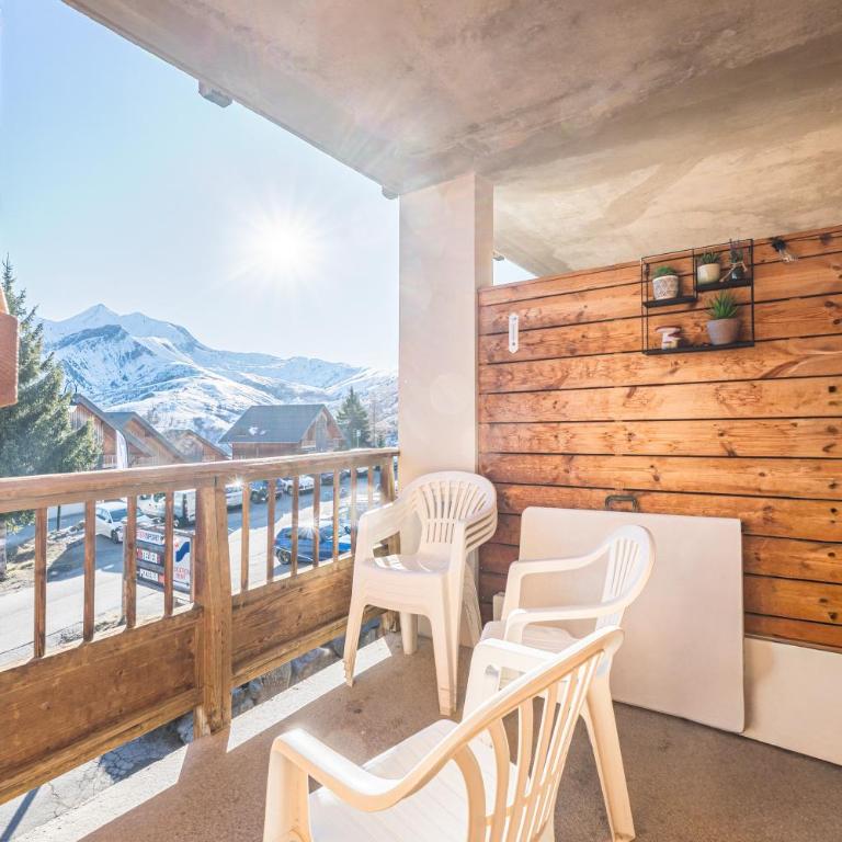 La Marmotte des Sybelles - Pistes à 50 m - Appartement 2 Chambres - 12