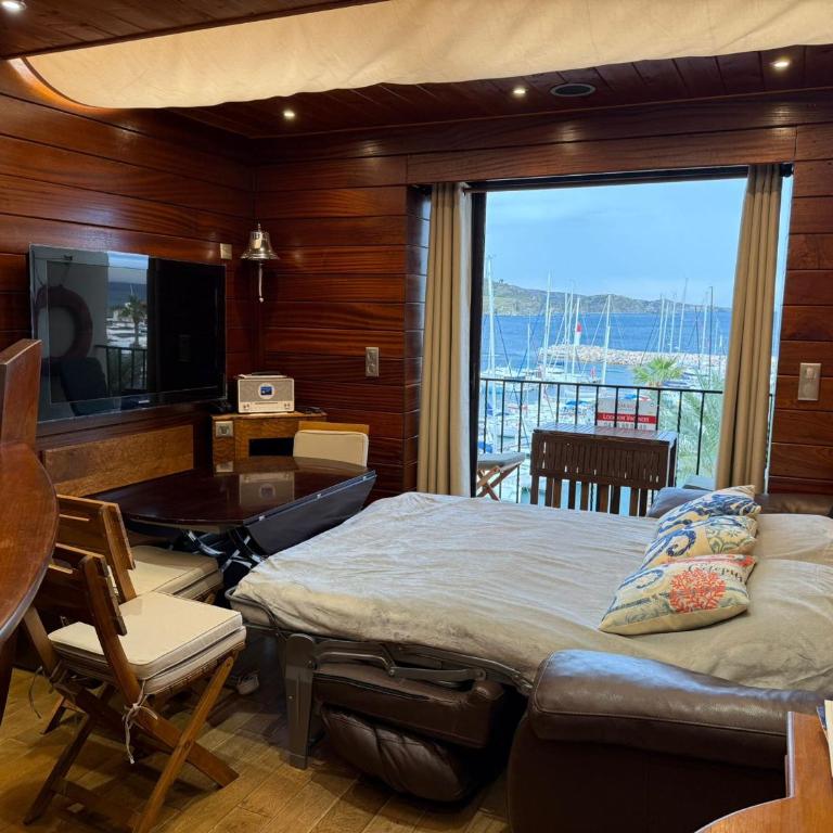 Appt 5 étoiles pour 4 pers, vue mer, salle cinéma, proche plongée - FR-1-309-167 - Apartamento de 1 dormitorio - 19