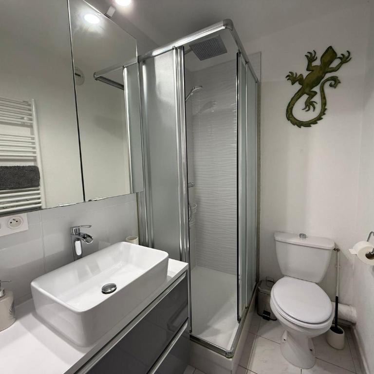 Appartement T2 avec parking et jardin à 300 m de la plage - Apartamento de 1 dormitorio - 17