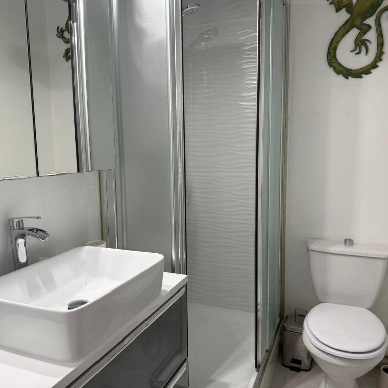 Appartement T2 avec parking et jardin à 300 m de la plage - Apartamento de 1 dormitorio - 20