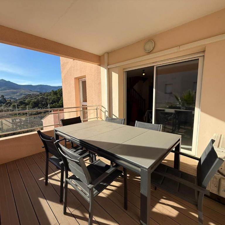 Banyuls T4 climatisé avec parking à 2 pas de la plage - FR-1-309-359 - Three-Bedroom Apartment - 18