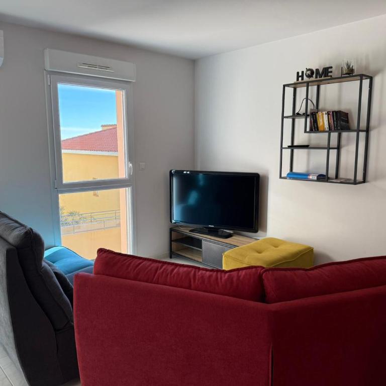Banyuls T4 climatisé avec parking à 2 pas de la plage - FR-1-309-359 - Three-Bedroom Apartment - 20