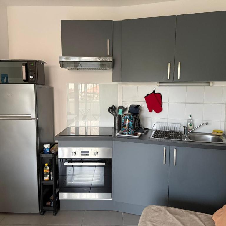 Studio calme avec terrasse et parking à 5 min de la plage - Studio - 19