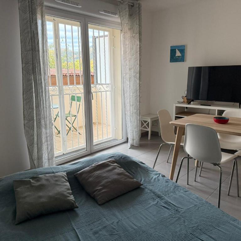 Studio calme avec terrasse et parking à 5 min de la plage - Studio - 20