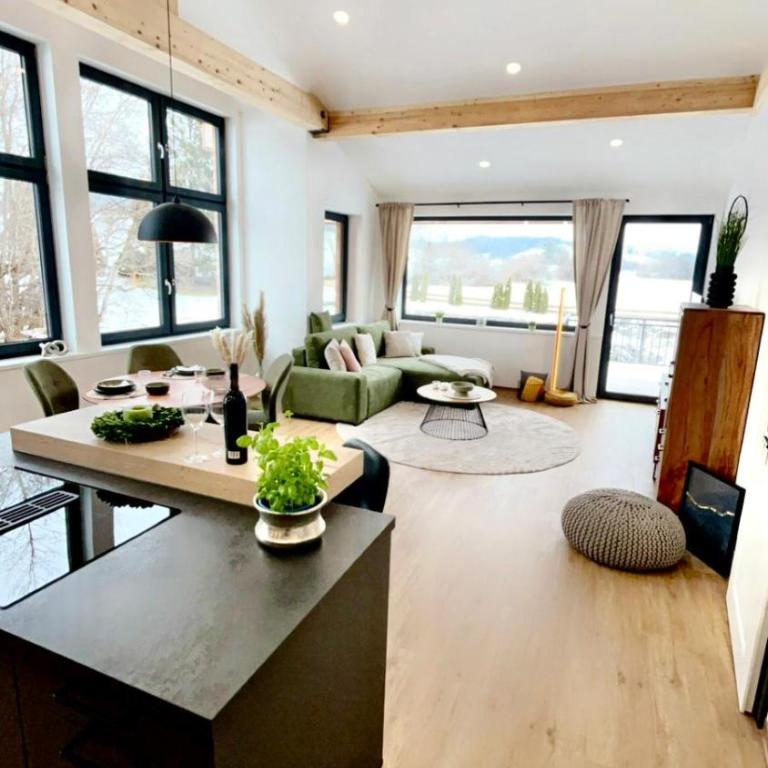 Moosmühle Weitnau - Apartment mit 1 Schlafzimmer, Balkon und Bergblick - 15