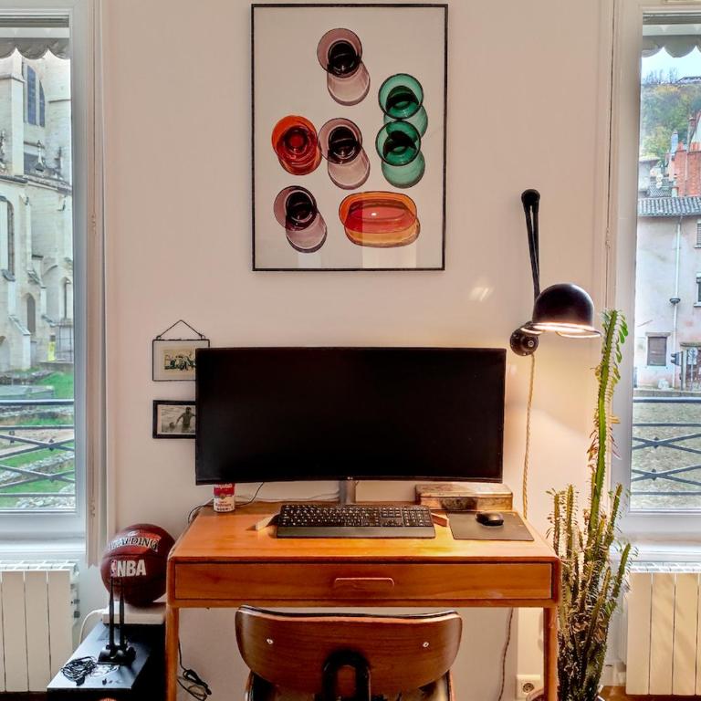 Appartement quai de Saône vue vieux Lyon Fourvière - Apartment mit 3 Schlafzimmern - 34