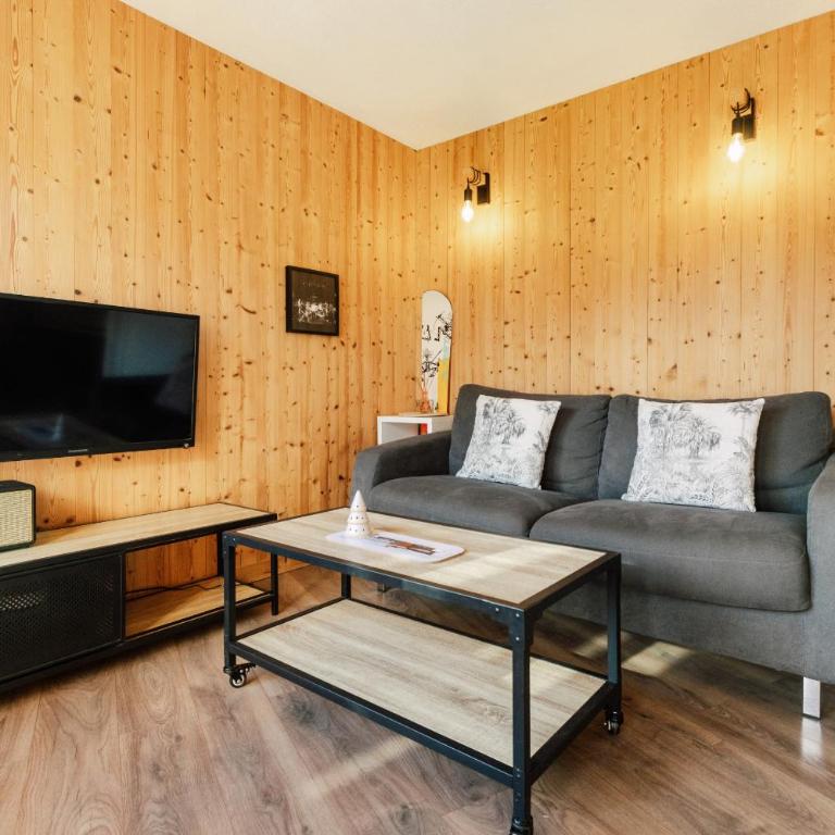 Le Corti Lodge, Morzine centre 2- personnes, jard - Apartment with Garden View - 4