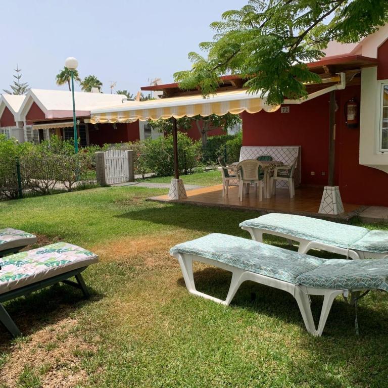 Bungalow with great garden, los Tunos - Apartamento de 1 dormitorio con jardín - 1