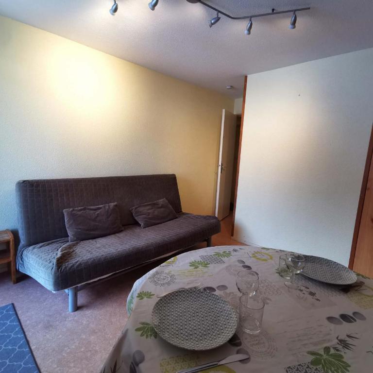 2 Pièces, skis aux pieds, proche commerces avec balcon. Capacité 6 pers, animaux non admis - Appartement 1 Chambre - 9
