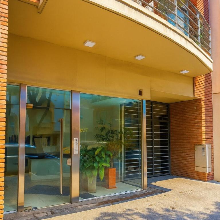 Departamento con living, dormitorio, parrilla y cochera para auto o SUV - Apartamento de 2 dormitorios - 12