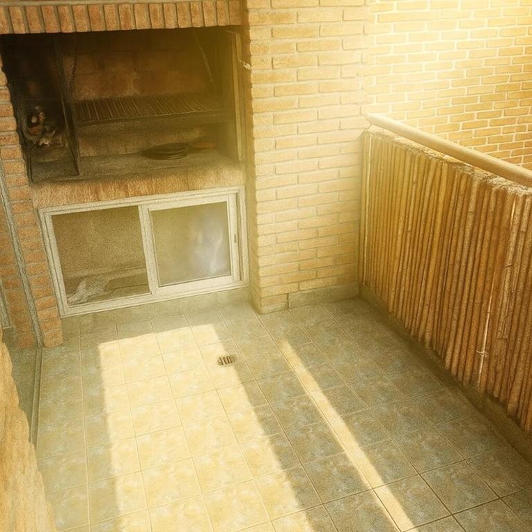 Departamento con living, dormitorio, parrilla y cochera para auto o SUV - Apartamento de 2 dormitorios - 13