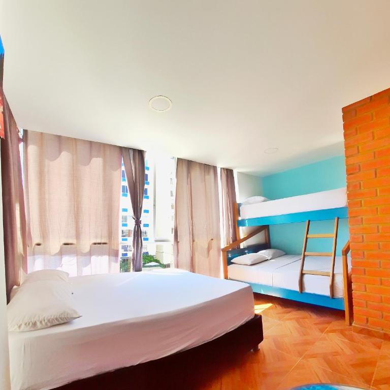 Apartaestudios costa clara a pasos del mar - rodadero - Apartamento de 1 dormitorio - 9
