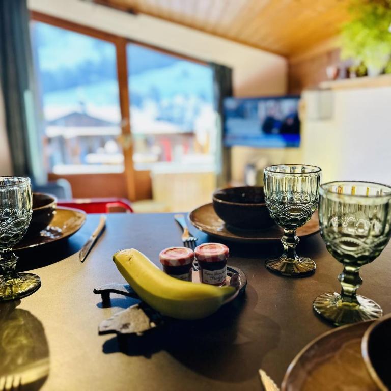Le Refuge des Meurets 4 pers 2 lits proche Télésiège du Crêt du Midi 1 parking Baclom - Appartement 1 Chambre - 10