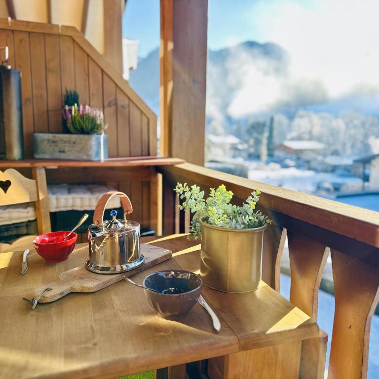 Le Refuge des Meurets 4 pers 2 lits proche Télésiège du Crêt du Midi 1 parking Baclom - Appartement 1 Chambre - 7