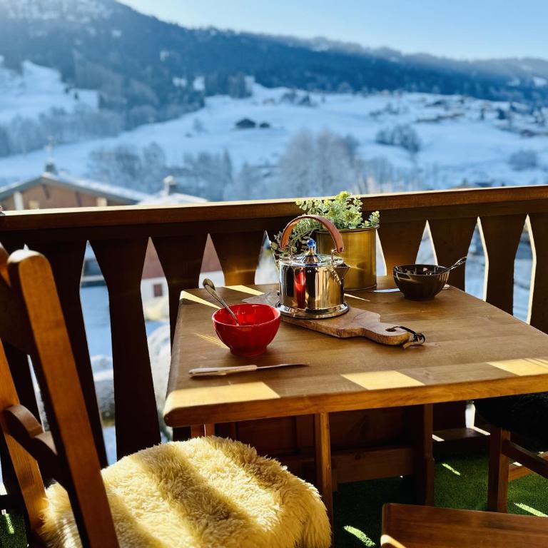 Le Refuge des Meurets 4 pers 2 lits proche Télésiège du Crêt du Midi 1 parking Baclom - Appartement 1 Chambre - 11