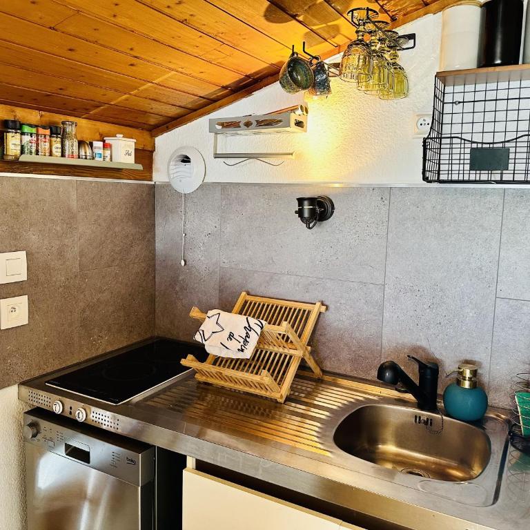 Le Refuge des Meurets 4 pers 2 lits proche Télésiège du Crêt du Midi 1 parking Baclom - Appartement 1 Chambre - 19